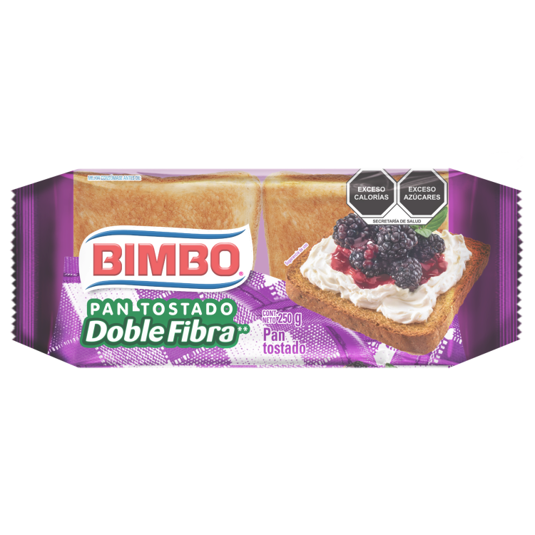 Pan Tostado Doble Fibra — Grupo Bimbo