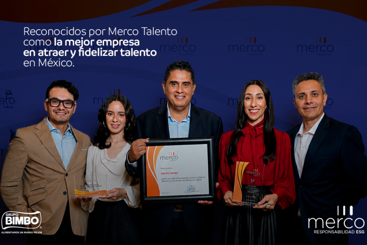 Grupo Bimbo es la mejor empresa para atraer y retener talento en México por cuarto año consecutivo