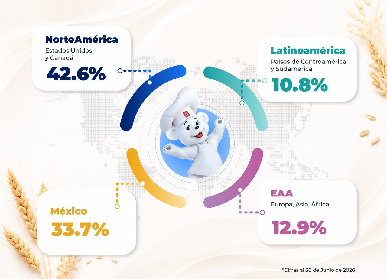 Ventas por región geográfica