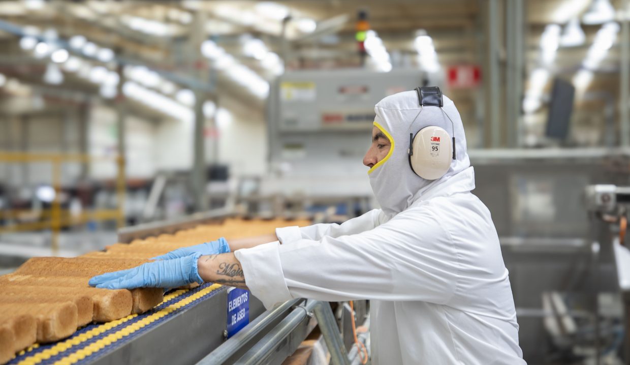 Quality and safety inspection on the production line